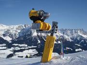 Leistungsfähige Schneekanone in der SkiWelt Wilder Kaiser-Brixental