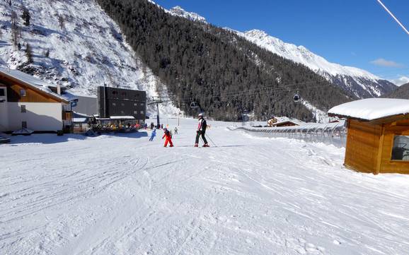 Skigebiete für Anfänger im Ortlergebiet – Anfänger Sulden am Ortler (Solda all'Ortles)