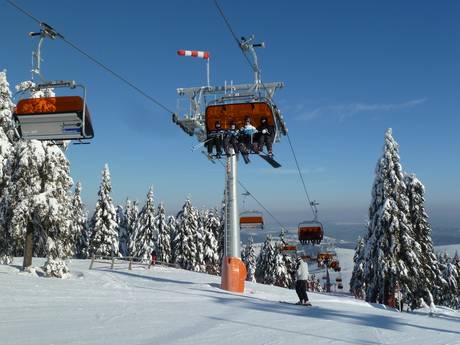 Tschechisches Erzgebirge: beste Skilifte – Lifte/Bahnen Keilberg (Klínovec)