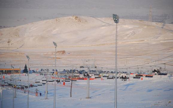 Bogd Khan: Anfahrt in Skigebiete und Parken an Skigebieten – Anfahrt, Parken Sky Resort – Ulaanbaatar