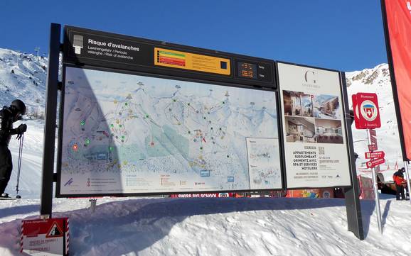 Val d'Anniviers: Orientierung in Skigebieten – Orientierung Grimentz/Zinal
