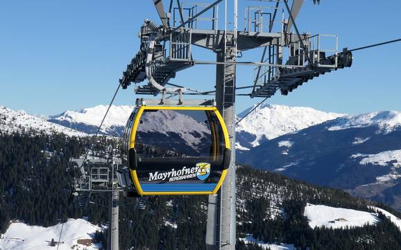 Mayrhofen-Hippach: beste Skilifte – Lifte/Bahnen Mayrhofen – Penken/Ahorn/Rastkogel/Eggalm