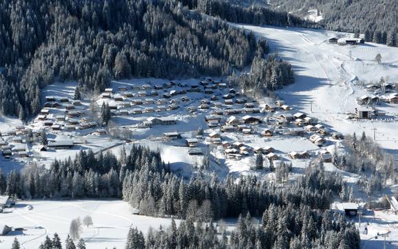 Dachstein-Salzkammergut: Unterkunftsangebot der Skigebiete – Unterkunftsangebot Dachstein West – Gosau/Russbach/Annaberg