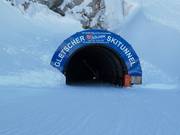 Der Skitunnel vom Rettenbach- zum Tiefenbachferner