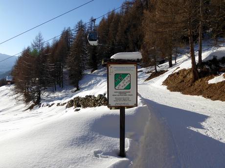 Val di Sole: Umweltfreundlichkeit der Skigebiete – Umweltfreundlichkeit Pejo 3000