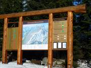Informationstafel am Grouse Mountain