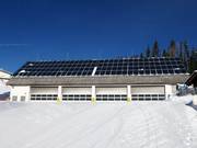 Photovoltaikanlage im Skigebiet