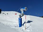 Leistungsfähige Schneekanone in der SkiWelt Wilder Kaiser-Brixental