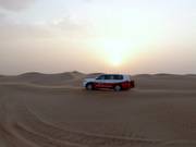 Fahrt durch die Wüste