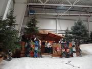 Tom's Hütte in der Skihalle