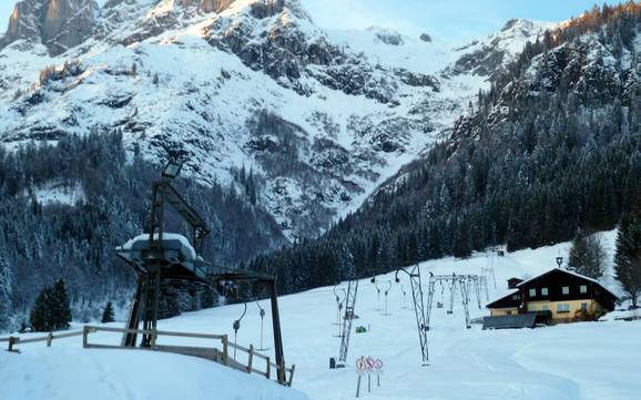 Höchste Talstation im Tennengebirge – Skigebiet Lammertallift