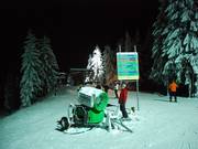Nachtskifahren Skiliftkarussell Winterberg