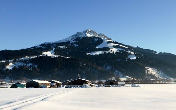 St. Johann in Tirol: Größe der Skigebiete – Größe St. Johann in Tirol/Oberndorf – Harschbichl