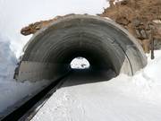 Skitunnel beim Golmer Joch