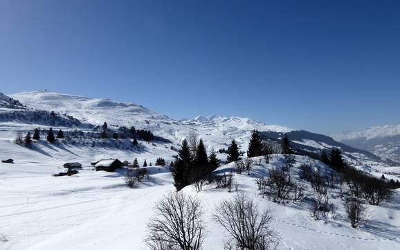 Val Lumnezia: Größe der Skigebiete – Größe Obersaxen/Mundaun/Val Lumnezia