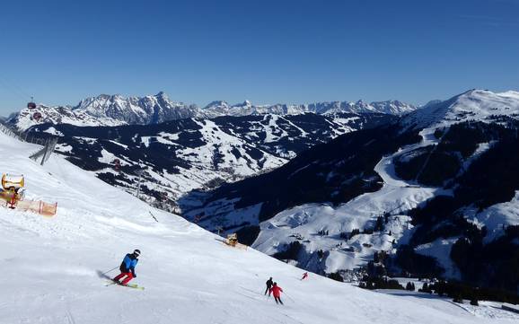 Größtes Skigebiet im Land Salzburg – Skigebiet Saalbach Hinterglemm Leogang Fieberbrunn (Skicircus)