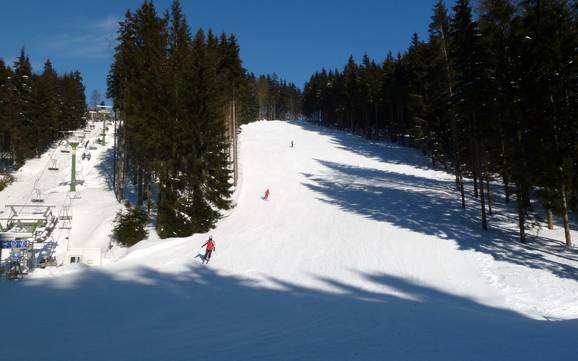 Skigebiete für Könner und Freeriding Aussiger Region (Ústecký kraj) – Könner, Freerider Keilberg (Klínovec)