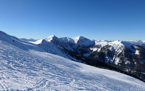 Skigebiete für Könner und Freeriding Gailtaler Alpen – Könner, Freerider Goldeck – Spittal an der Drau