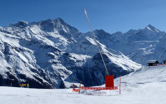 Schneesicherheit Val d'Anniviers – Schneesicherheit Grimentz/Zinal