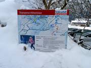 Der Loipenplan im Skigebiet Thiersee-Mitterland