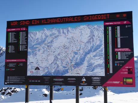 Mitteleuropa: Orientierung in Skigebieten – Orientierung Ischgl/Samnaun – Silvretta Arena