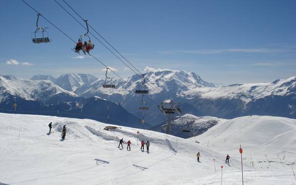 Größtes Skigebiet im Département Isère – Skigebiet Alpe d'Huez