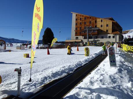 Kinderpark Sonne der Skischule Saslong