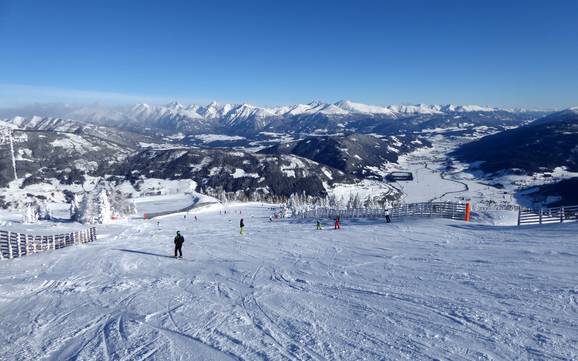 Größter Höhenunterschied in der Region Katschberg-Rennweg – Skigebiet Katschberg
