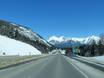 Westkanada: Anfahrt in Skigebiete und Parken an Skigebieten – Anfahrt, Parken Mt. Norquay – Banff