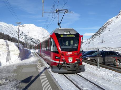 Livigno-Alpen: Umweltfreundlichkeit der Skigebiete – Umweltfreundlichkeit Diavolezza/Lagalb