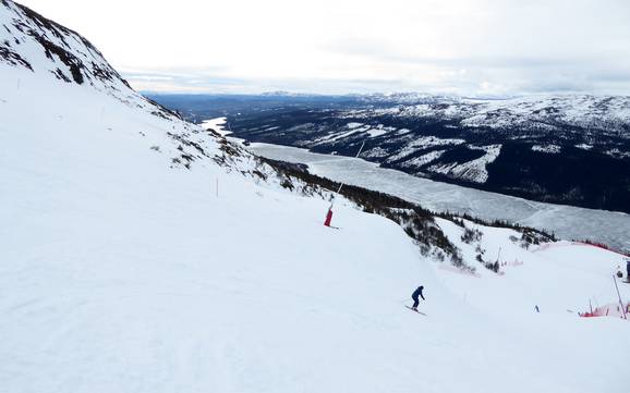 Skifahren in der Provinz Jämtland (Jämtlands län)
