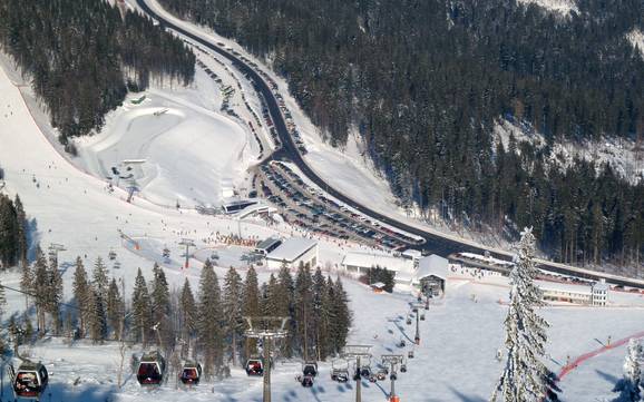 Zwieseler Winkel: Anfahrt in Skigebiete und Parken an Skigebieten – Anfahrt, Parken Arber