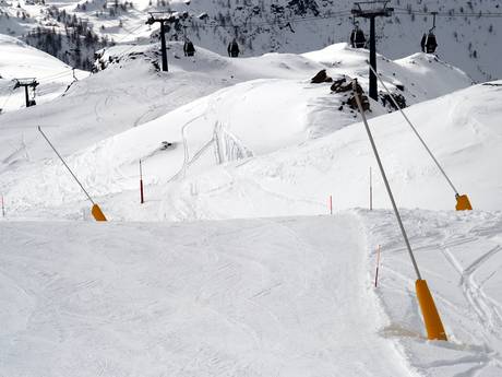 Schneesicherheit Piemont – Schneesicherheit Alagna Valsesia/Gressoney-La-Trinité/Champoluc/Frachey (Monterosa Ski)