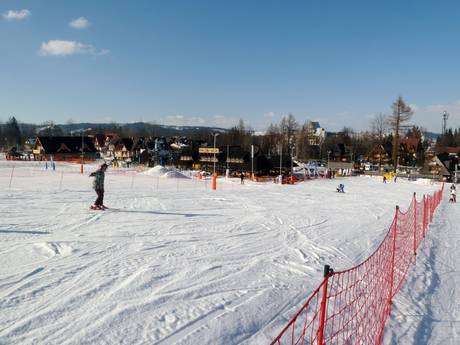 Skigebiete für Anfänger in Zakopane – Anfänger Nosal – Bystre