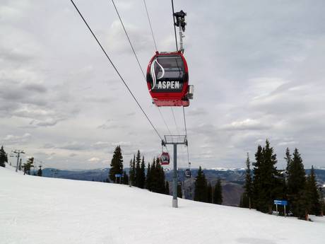 Sawatch Range: beste Skilifte – Lifte/Bahnen Aspen Mountain