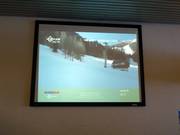 Webcam vom Skigebiet im Talstationsgebäude