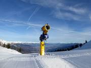 Leistungsfähige Beschneiung im Skigebiet Paganella