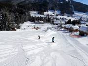 Übungspiste im Skikinderland