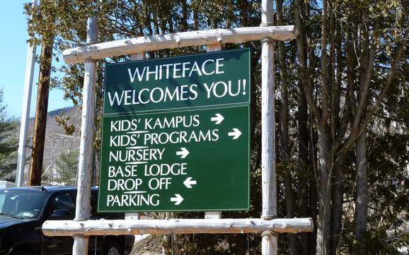 Familienskigebiete Adirondack Mountains – Familien und Kinder Whiteface – Lake Placid