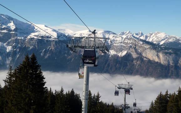 Faucigny: beste Skilifte – Lifte/Bahnen Le Grand Massif – Flaine/Les Carroz/Morillon/Samoëns/Sixt