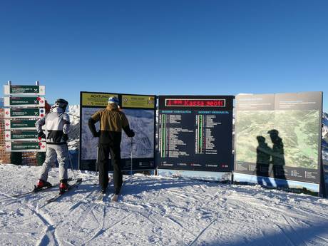 Gastein: Orientierung in Skigebieten – Orientierung Großarltal/Dorfgastein