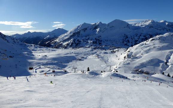 Obertauern: Größe der Skigebiete – Größe Obertauern