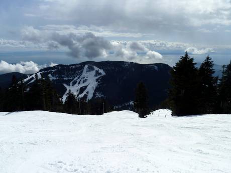 Lower Mainland: Größe der Skigebiete – Größe Cypress Mountain