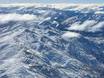 Neuseeländische Alpen: Größe der Skigebiete – Größe Cardrona