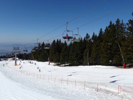 Skigebiete für Anfänger in Gorenjska (Oberkrain) – Anfänger Krvavec