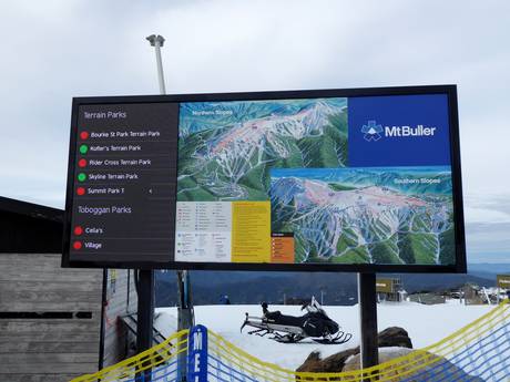 Victoria: Orientierung in Skigebieten – Orientierung Mt. Buller