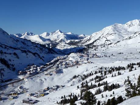 Alpen: Unterkunftsangebot der Skigebiete – Unterkunftsangebot Obertauern
