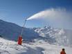 Schneesicherheit Nördliche Französische Alpen – Schneesicherheit Les 3 Vallées – Val Thorens/Les Menuires/Méribel/Courchevel