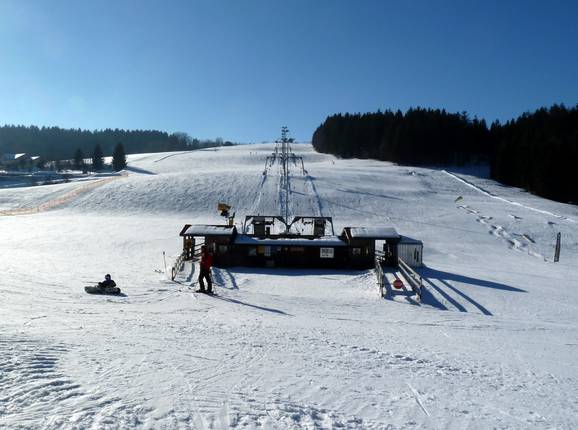 Das Skigebiet Grün-Maibrunn in St. Englmar