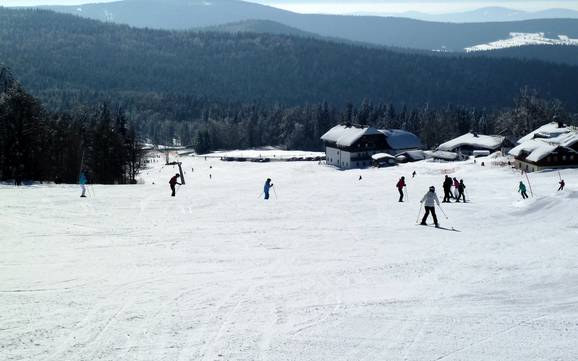 Skigebiete für Anfänger in Almberg-Haidel-Dreisessel – Anfänger Mitterdorf (Almberg) – Mitterfirmiansreut